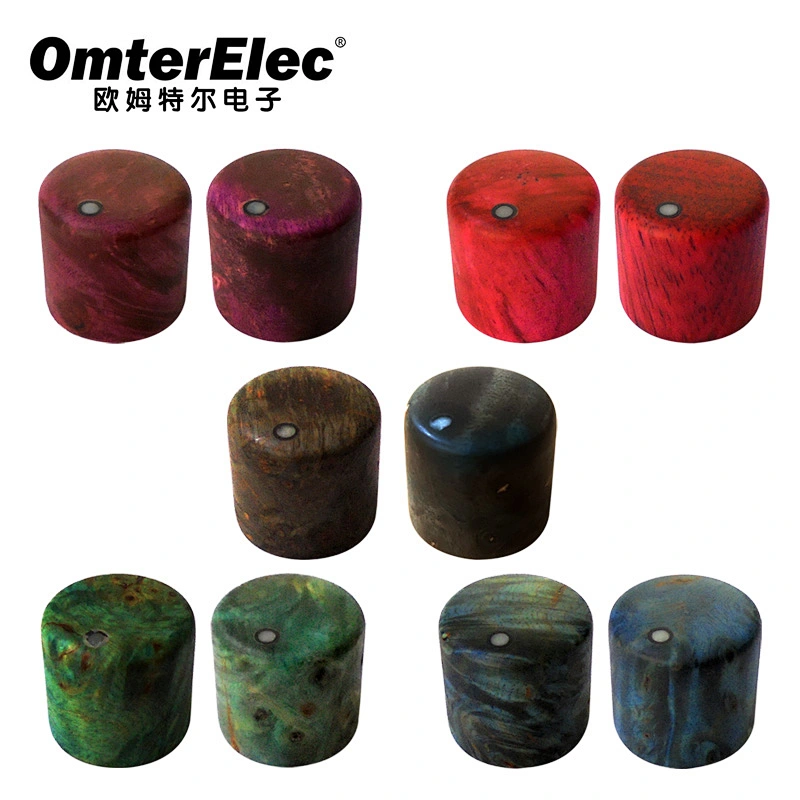 stabilized wood bass knob