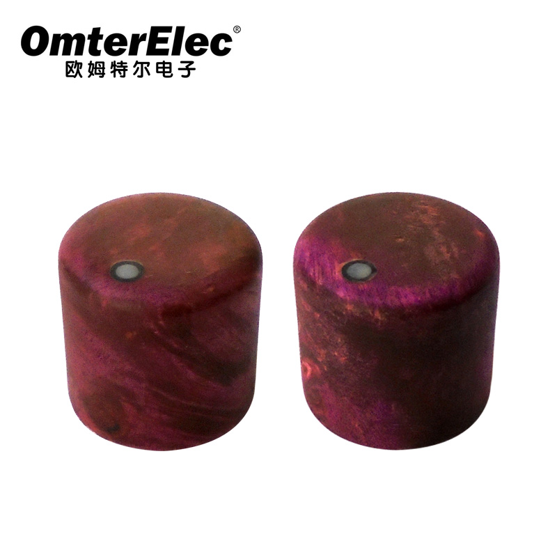 stabilized wood bass knob